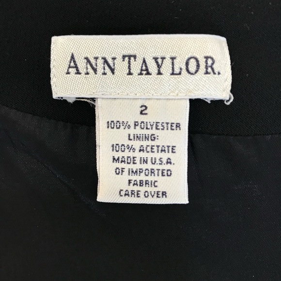 Like new Ann Taylor crisscross back Elegant Little Black Dress party dress - Picture 11 of 11
